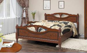 Деревянные кровати по самым доступным ценам в Крыму в огромном ассортименте.  Город Евпатория